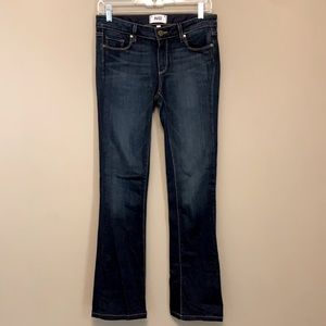 Paige Manhattan Bootcut denim jeans sz 28 💙